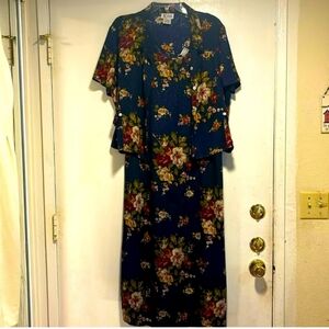 K Studio 2 piece maxi dress floral
